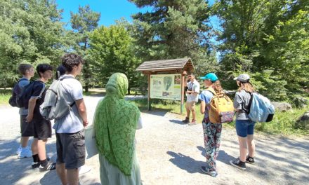 Présentation des métiers de l’eau à 7 stagiaires de seconde