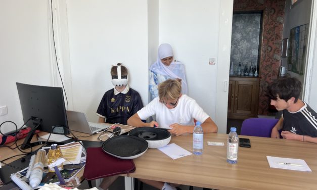 Présentation des métiers de l’eau à 7 stagiaires de seconde