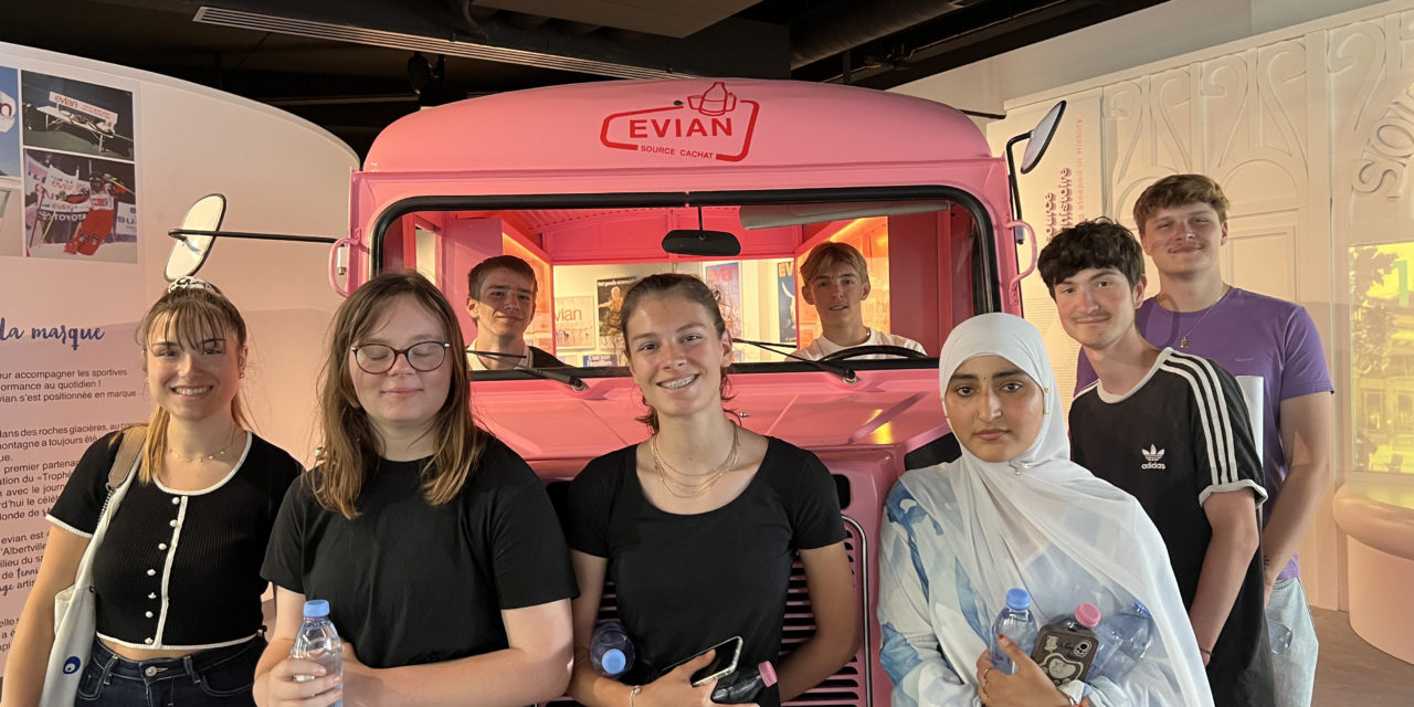 Présentation des métiers de l’eau à 7 stagiaires de seconde