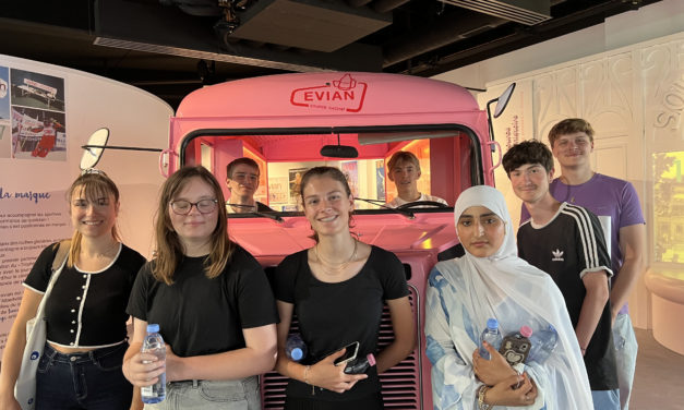 Présentation des métiers de l’eau à 7 stagiaires de seconde