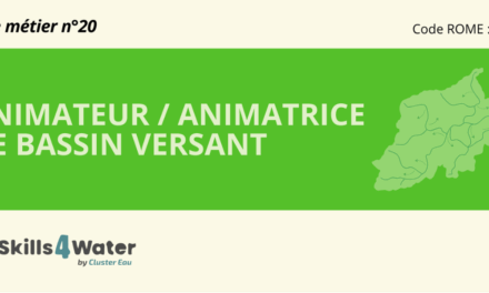 Fiche métier animateur bassin versant