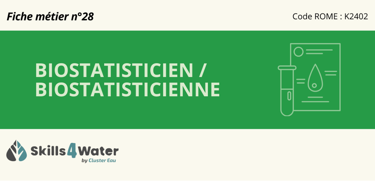 Fiche métier : Biostatisticien / Biostatisticienne