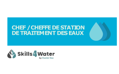 Fiche métier : chef/cheffe de station de traitement des eaux