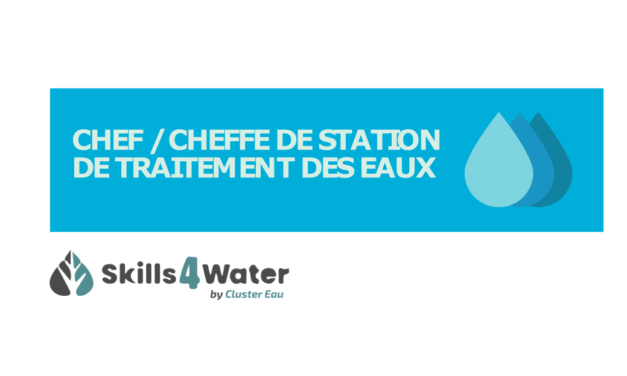 Fiche métier : chef/cheffe de station de traitement des eaux