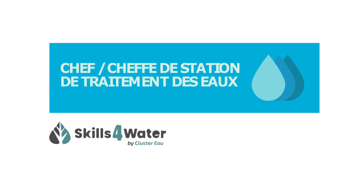 Fiche métier : chef/cheffe de station de traitement des eaux