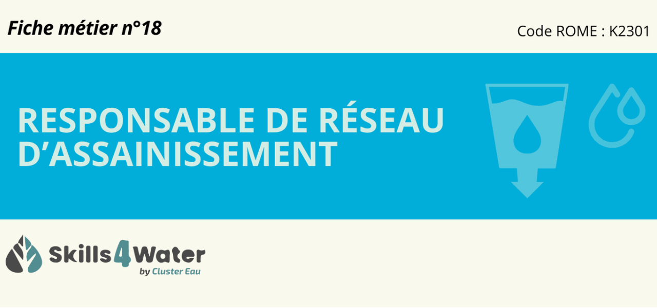Fiche métier : Responsable réseau assainissement